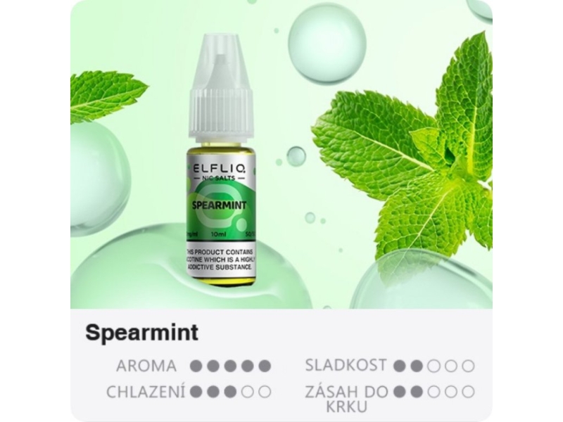 Elf Liq Spearmint 10 mg