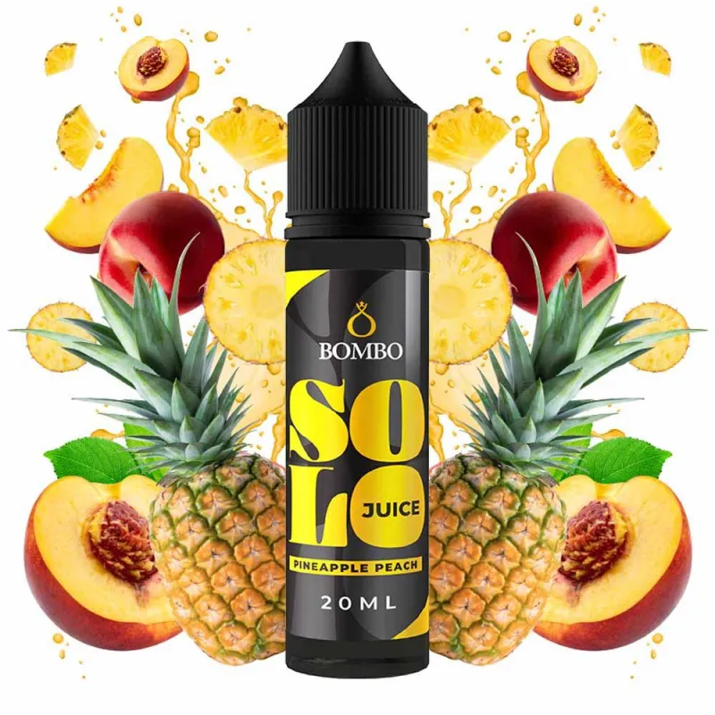 BOMBO SOLO JUICE ANANÁS BROSKYŇA 20ML/60ML FLAVORSHOT