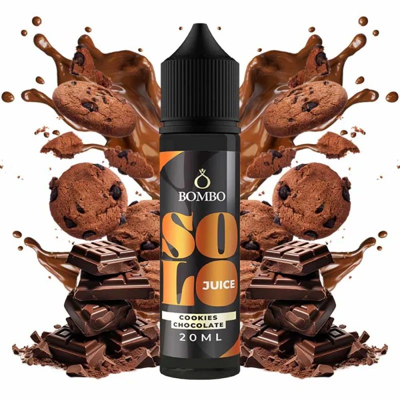 BOMBO SOLO JUICE COOKIES CHOCOLATE 20ML/60ML