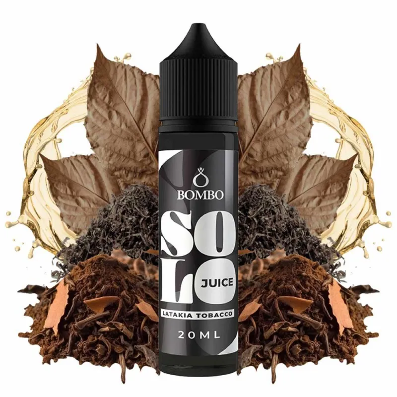 BOMBO SOLO JUICE LATAKIA TOBACCO 20ML/60ML