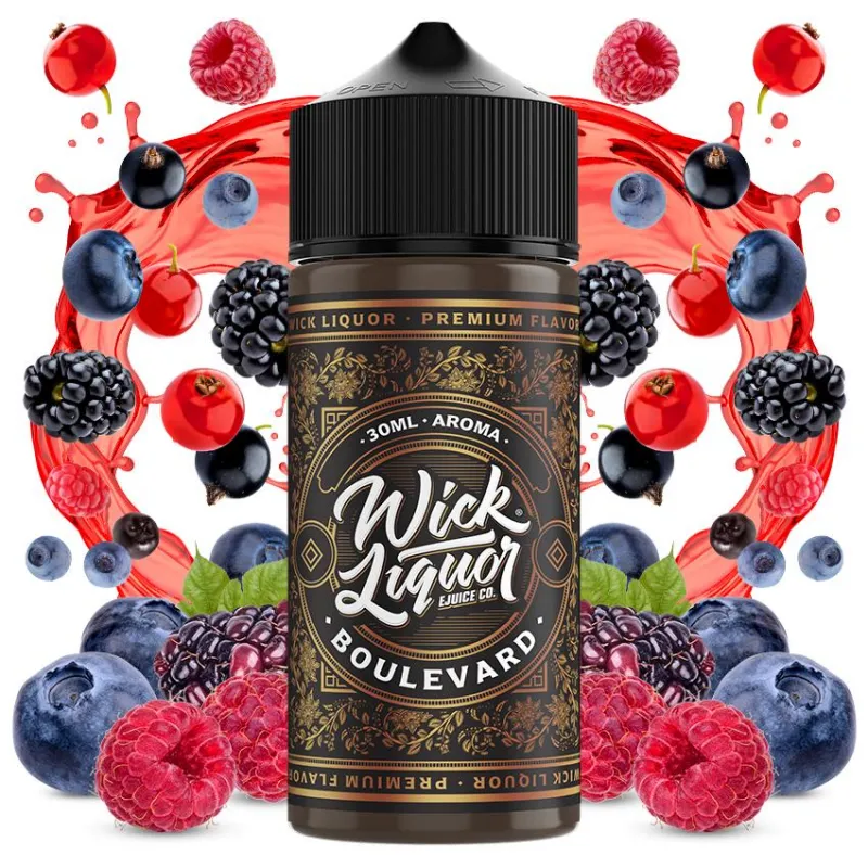 Príchuť Wick Liquor Boulevard 120ml Príchuť Wick Liquor Boulevard 120ml