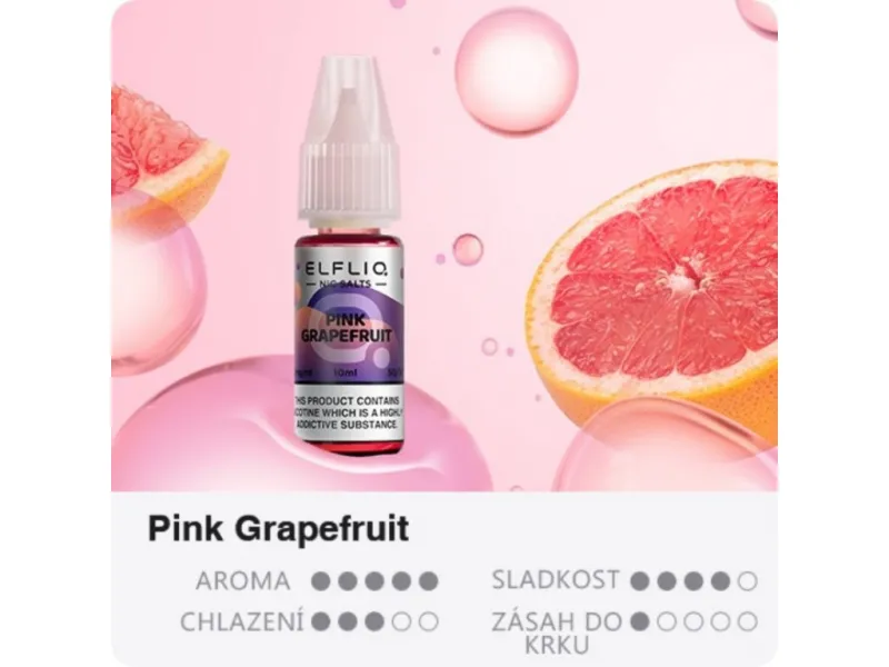 Náplň ElfLiq Pink grapefruit 10 mg