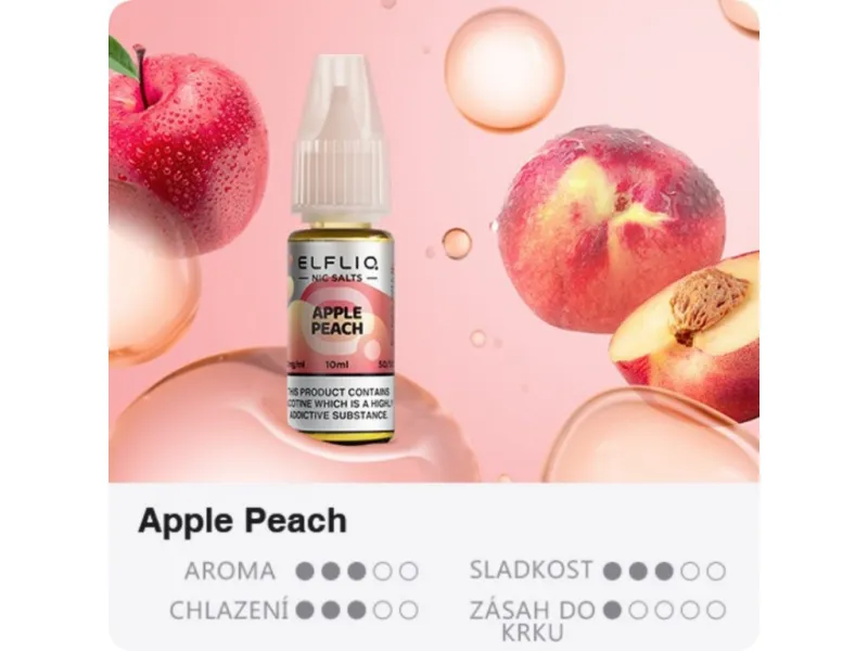 Náplň ElfLiq Apple peach 10 mg/20 mg