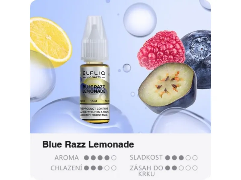 Náplň ElfLiq Blue raz lemonade