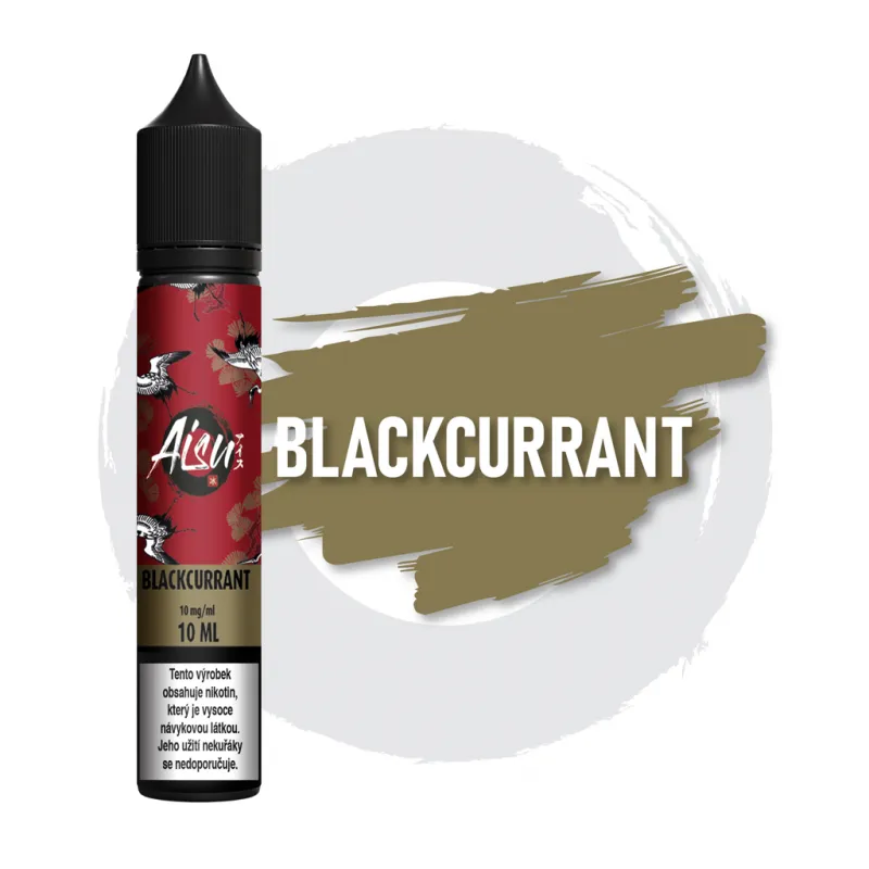 Náplň ZAP! Juice Aisu Salt Blackcurrant Ice (Ľadové čierne ríbezle) 10ml 10/20mg
