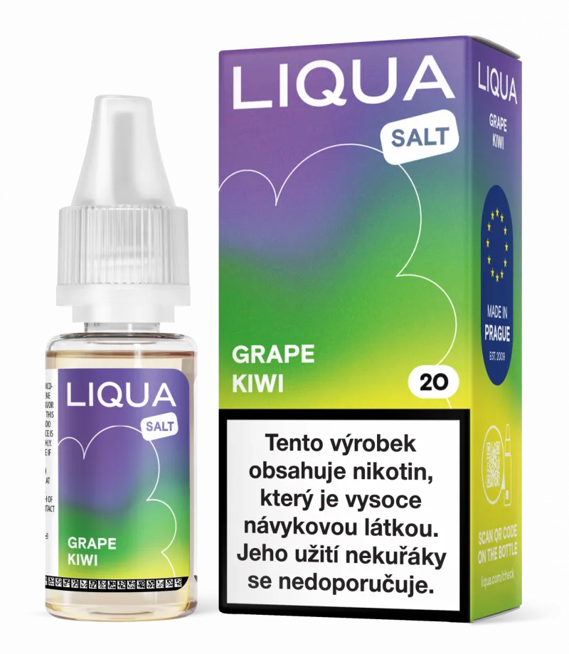 Liqua Next Gen Salt Grape Kiwi 10ml - 10mg/20mg