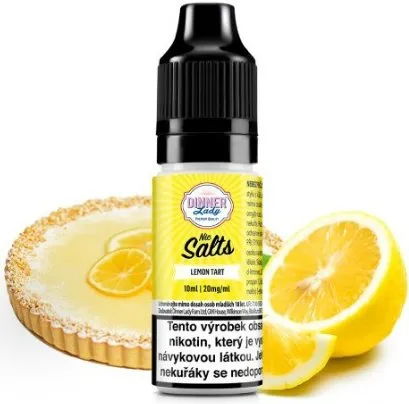 Náplň Liquid Dinner Lady Nic SALT Lemon Tart 10ml - 20mg
