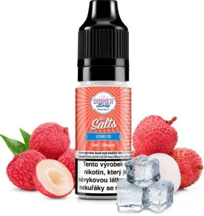 Náplň Liquid Dinner Lady Nic SALT Lychee Ice 10ml - 20mg