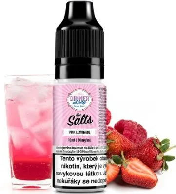 Náplň Liquid Dinner Lady Nic SALT Pink Lemonade 10ml - 20mg
