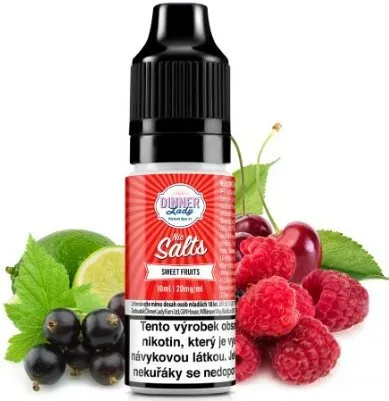 Náplň Liquid Dinner Lady Nic SALT Sweet Fruits Ice 10ml - 20mg