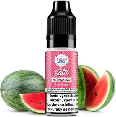 Náplň Liquid Dinner Lady Nic SALT Watermelon Slices 10ml - 20mg