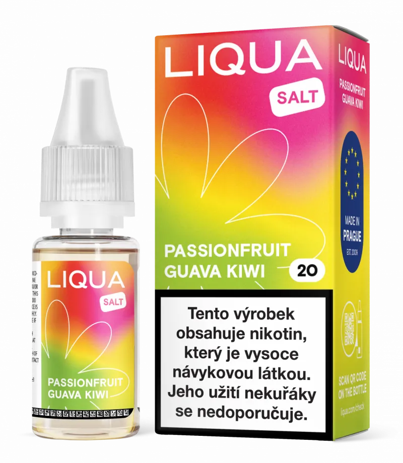Liqua Next Gen Salt Passionfruit Guava Kiwi 10ml - 10mg/20mg Liqua Next Gen Salt Passionfruit Guava Kiwi 10ml - 10mg/20mg