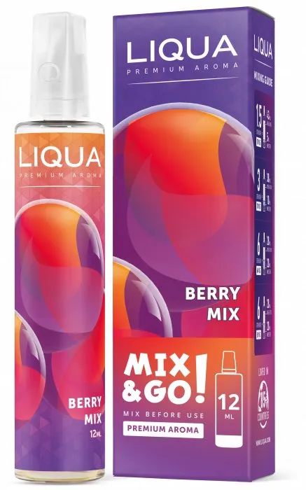 PRÍCHUŤ LIQUA MIX&GO 12ML BERRY MIX
