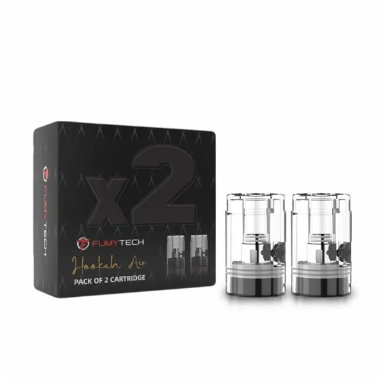 Cartridge Hookah Air integrovaná cievka 0,4/0,6 ohm 6ml (2ks)- Fumytech