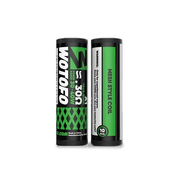 Pletivo WOTOFO Mesh style Coil A1 0.3Ω 10ks Pletivo WOTOFO Mesh style Coil A1 0.3Ω 10ks