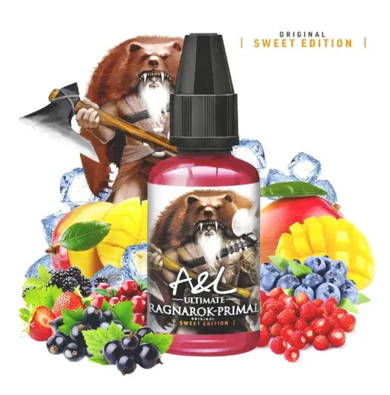 Príchuť RAGNAROK-PRIMAL (SLADKÝ) KONCENTRÁT 30ML - A&L ULTIMATE