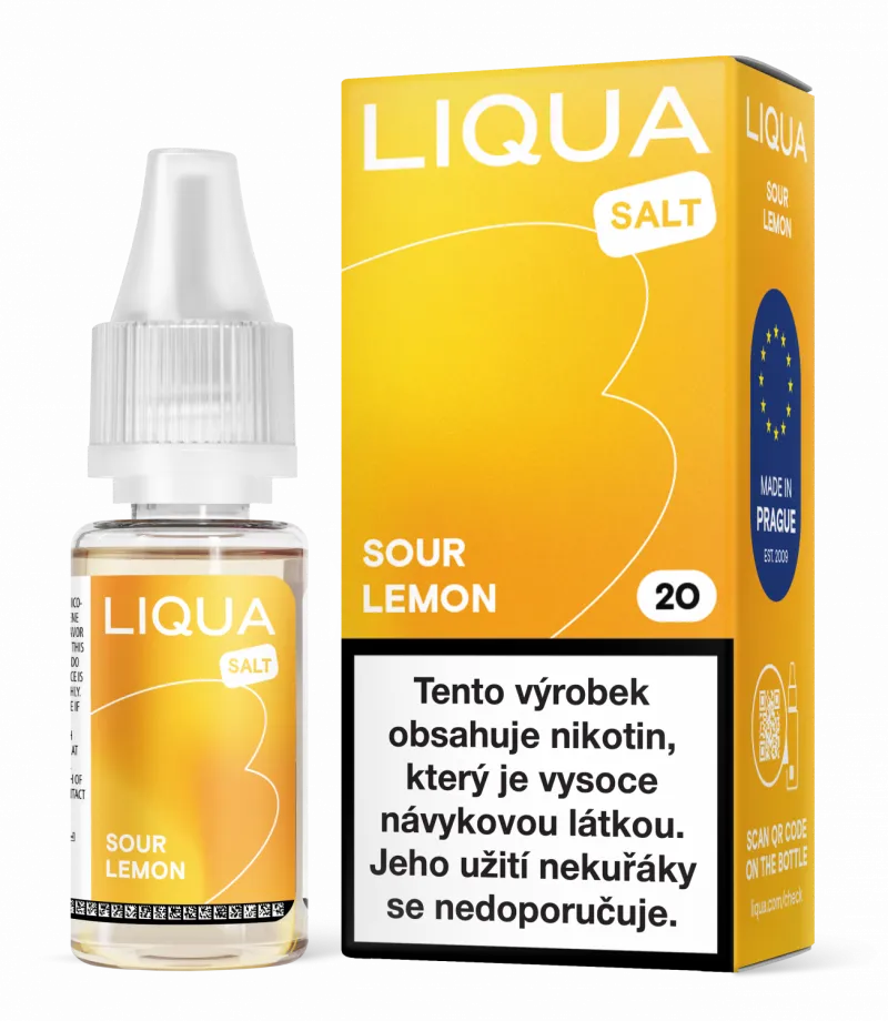 Liqua Next Gen Salt Sour Lemon 10ml - 10mg/20mg