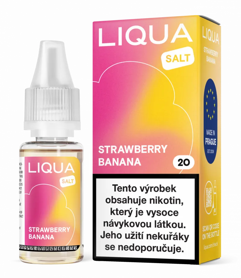 Liqua Next Gen Salt Strawberry Banana 10ml - 10mg/20mg