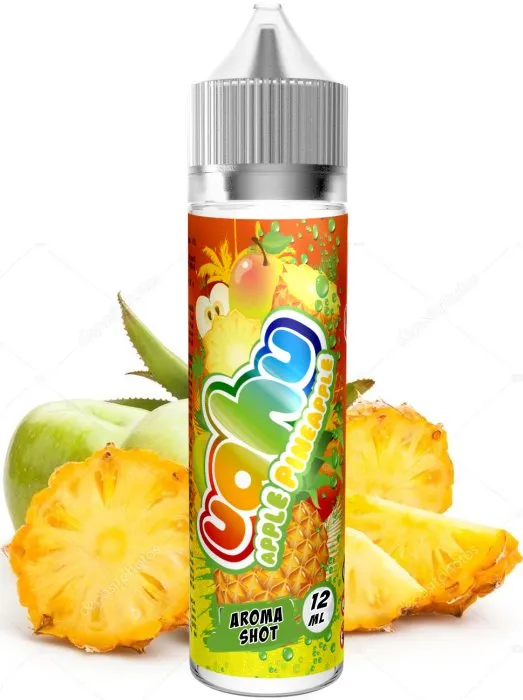 Príchuť UAHU Shake and Vape 12ml Apple Pineapple 