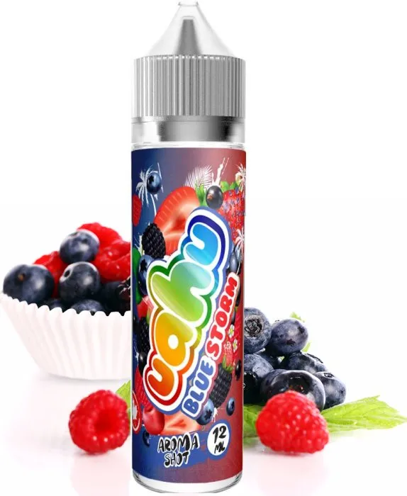 Príchuť UAHU Shake and Vape 12ml Blue Storm