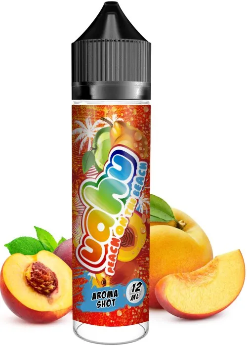Príchuť UAHU Shake and Vape 12ml Peach On The Beach 
