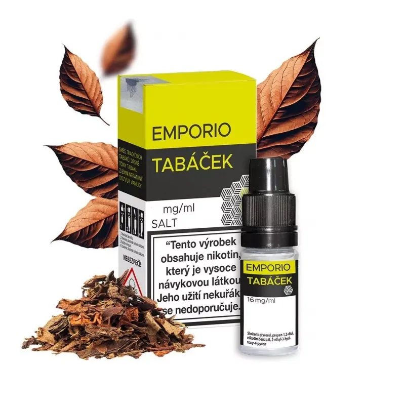 10 ml Tabáček Emporio SALT e-liquid