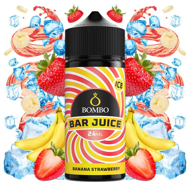Bombo Bar Juice Banana Strawberry 24ml/120ml Bombo Bar Juice Banana Strawberry 24ml/120ml