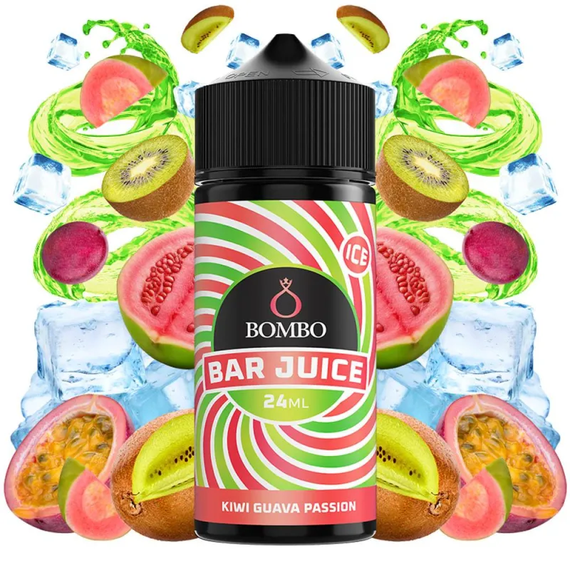 Bombo Bar Juice Kiwi Guava Passion 24ml/120ml Bombo Bar Juice Kiwi Guava Passion 24ml/120ml