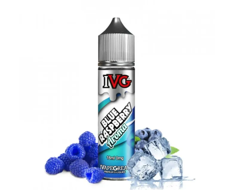 Príchuť IVG S&V: Classics Blue Raspberry (Modrá malina) 