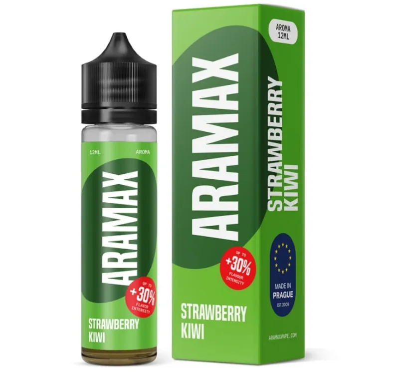 Príchuť Aramax Shake and Vape Strawberry Kiwi 12ml