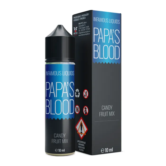 Papa's Blood INFAMOUS Originals 10/60ml