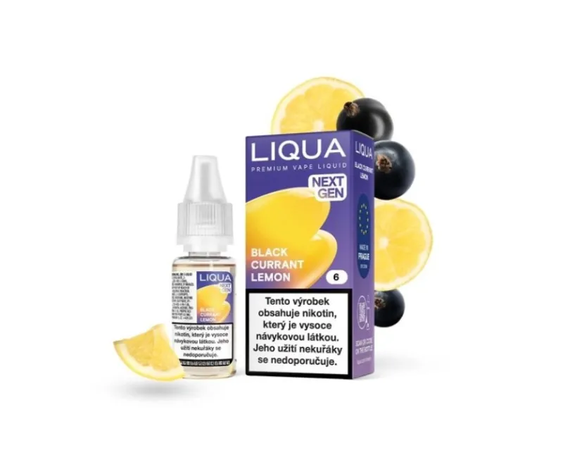 LIQUA Blackcurrant Lemon 10ml