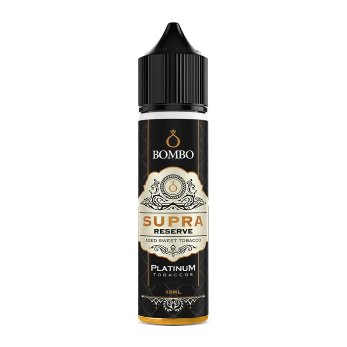 Supra Reserve Platinum Tobaccos Bombo 15/60ml