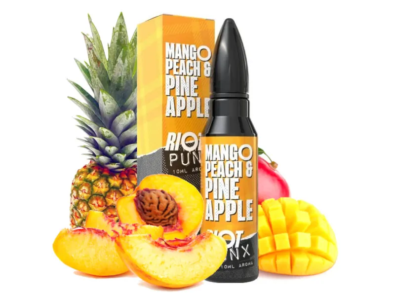 Mango, Peach & Pineapple Longfill 10ml - Riot