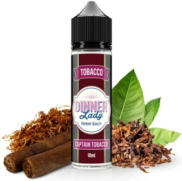 Príchuť SK Dinner Lady S&V Tobacco 10ml Captain Tobacco 