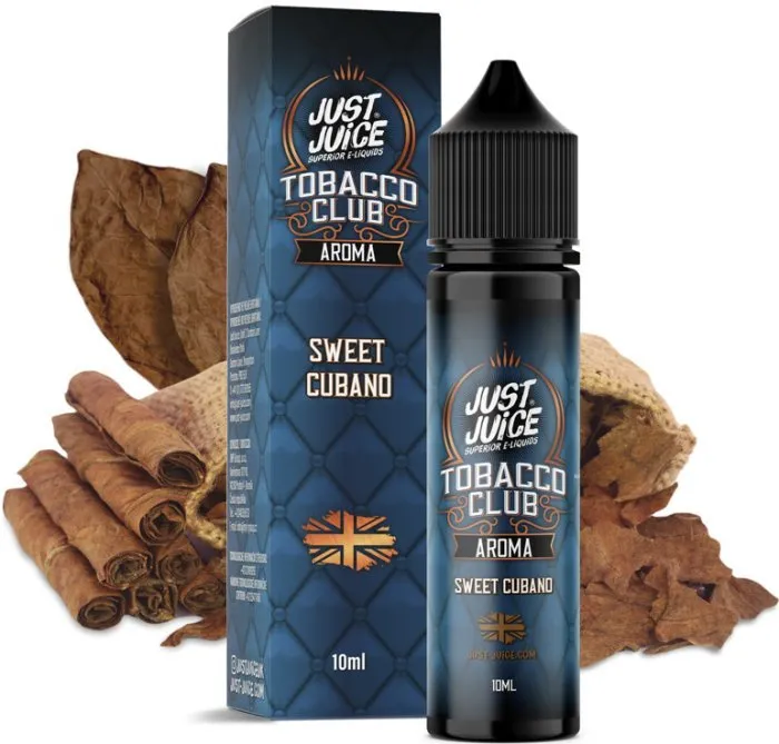 Príchuť SK Just Juice S&V 10ml Tobacco Sweet Cubano