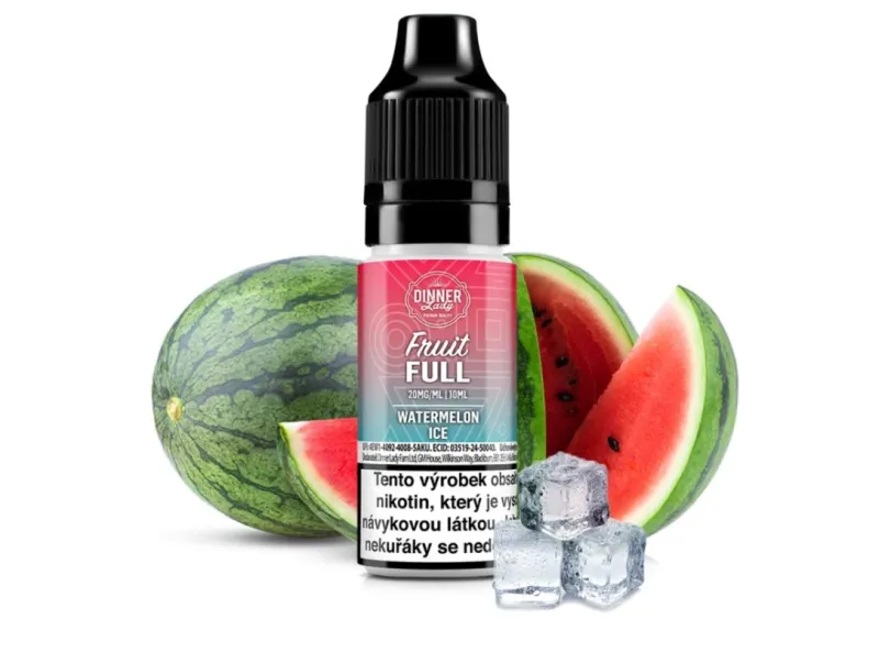 Dinner Lady BAR SALTS Fruit FULL Watermelon Ice 10 ml 20 mg