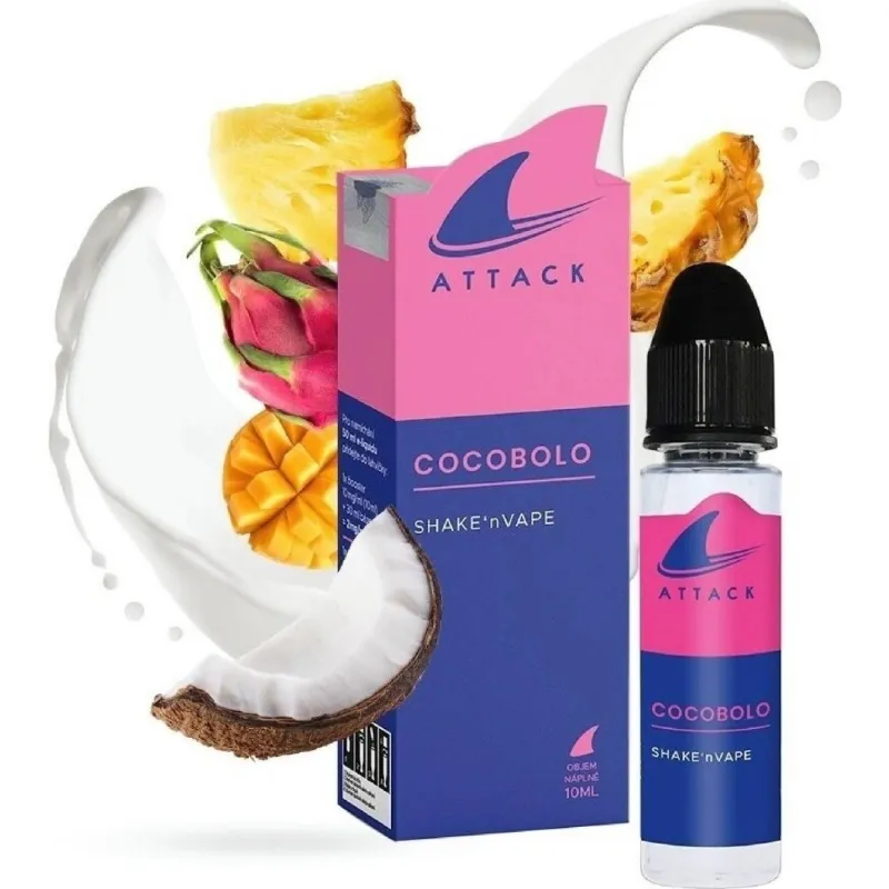 PRÍCHUŤ IMPERIA SHARK ATTACK - SHAKE AND VAPE 10ML COCOBOLO 
