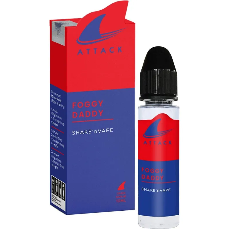PRÍCHUŤ IMPERIA SHARK ATTACK - SHAKE AND VAPE 10ML FOGGY DADDY