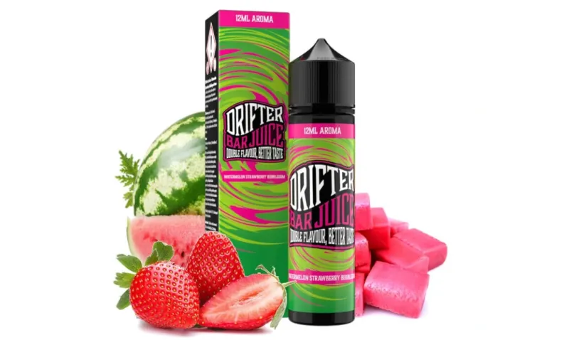 Watermelon Strawberry Bubblegum Longfill 12ml - Drifter