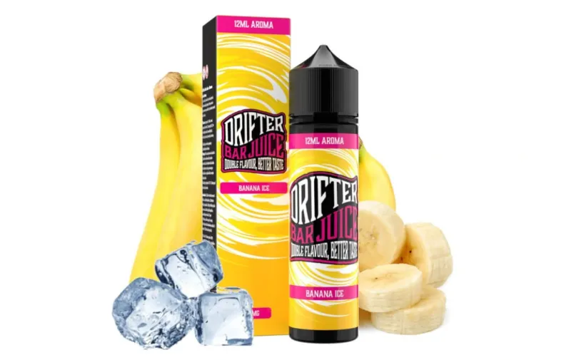 Príchuť Banana Ice Longfill 12ml - Drifter