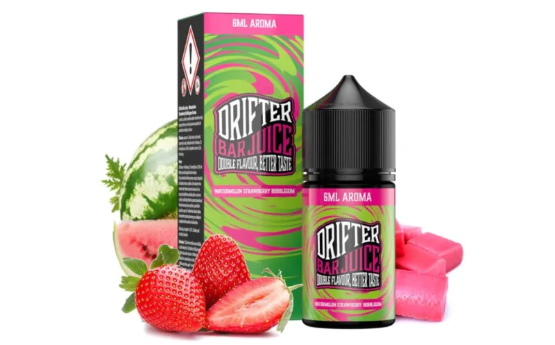 Watermelon Strawberry Bubblegum Longfill 6ml - Drifter