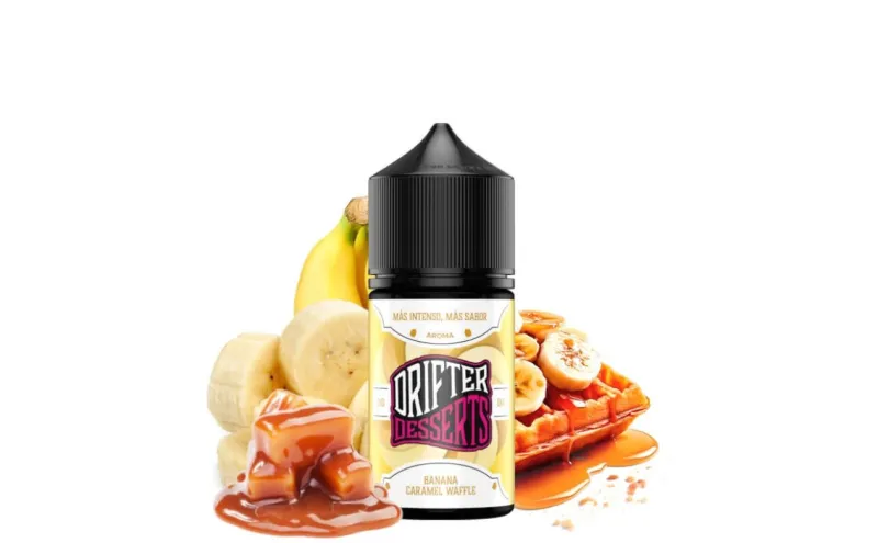 Banana Caramel Waffle Longfill 6ml - Drifter