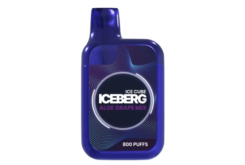 Jednoráz. E-cig. ICEBERG ALOE GRAPE |800puff|20mg/ml(2%)