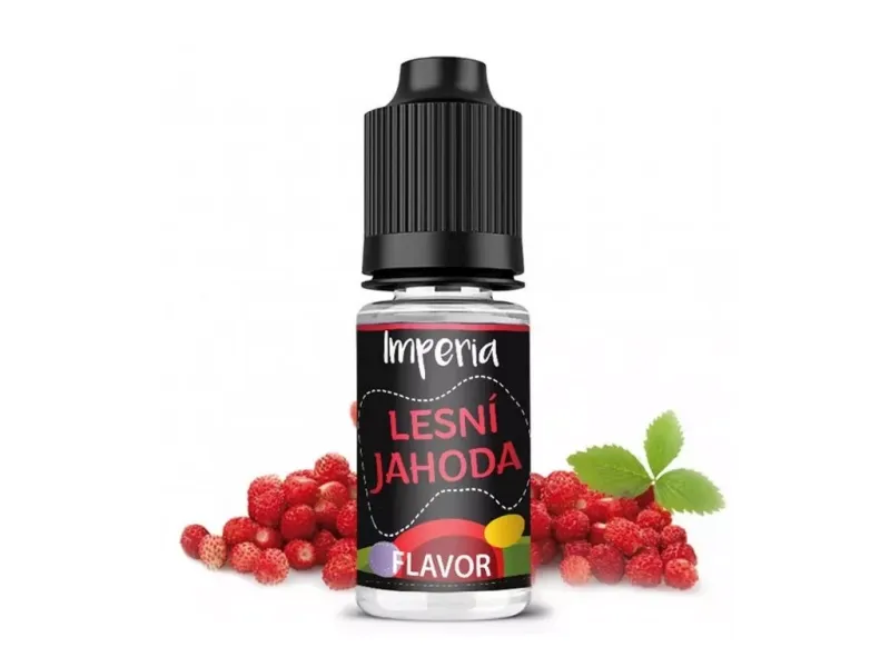 Príchuť IMPERIA Black Label 10ml Wild Strawberry (Lesná jahoda)