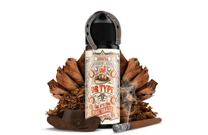 Pure Tobacco Dr Type Longfill 12/120ml - Oil4Vap