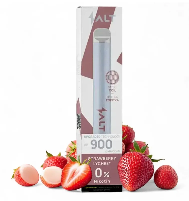 Salt Switch ZERO Strawberry Lychee 900/0mg (Bez nikotínové)