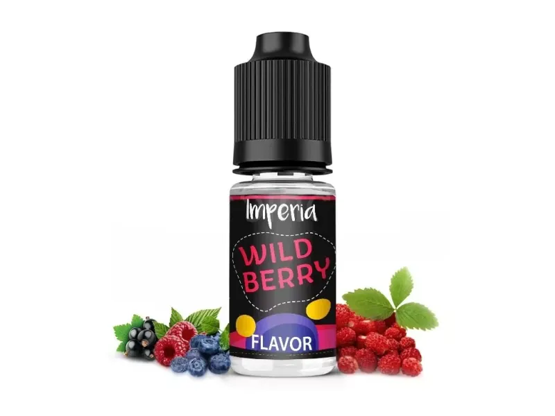 Príchuť IMPERIA Black Label 10ml Wild Berry (Šťavnatá Lesná Jahoda)