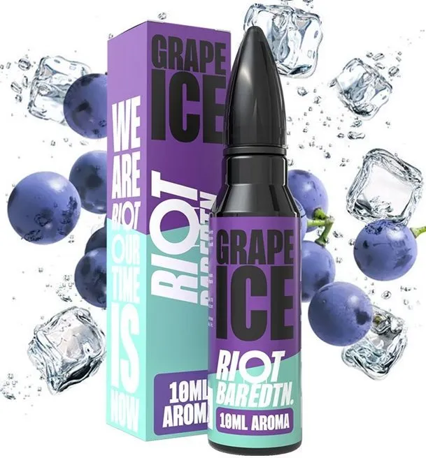 Príchuť Riot BAR EDTN S&V 10ml Grape Ice (Ľadové hroznové víno)