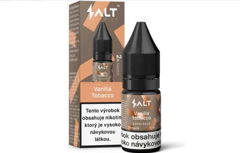 E-Liq. s nik. soľou SALT (SVK) VANILLA TOBACCO|10ml|20mg